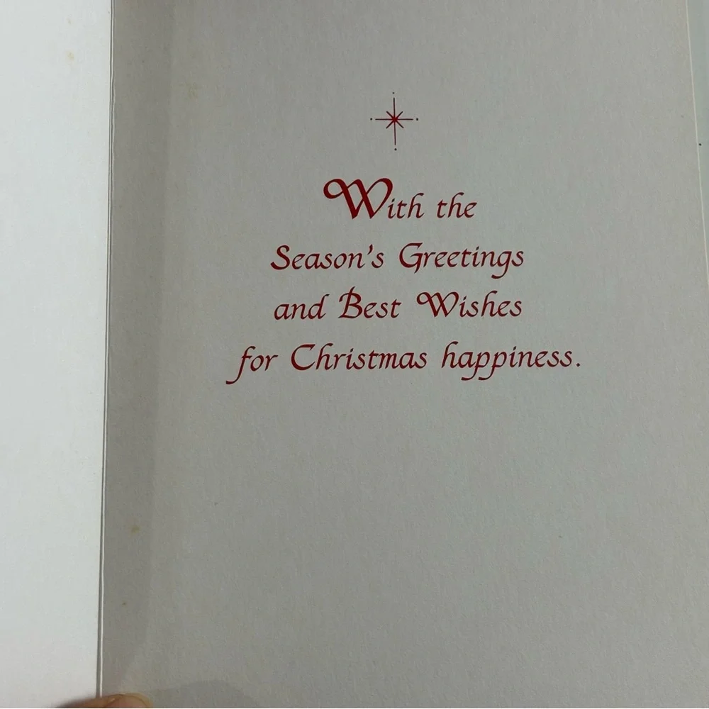 VTG Assorted Christmas Greeting Cards Set of 10